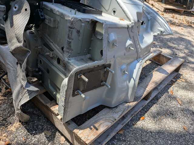 OEM BMW F16 F86 X6 X6M Rear Left Driver Side Quarter Panel Frame Cut Silver A83