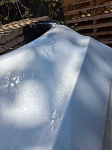 OEM BMW F16 F86 X6 X6M Rear Left Driver Side Quarter Panel Frame Cut Silver A83