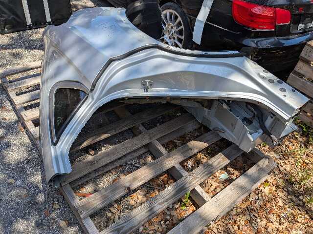 OEM BMW F16 F86 X6 X6M Rear Left Driver Side Quarter Panel Frame Cut Silver A83