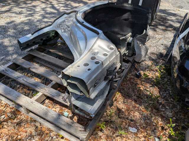 OEM BMW F16 F86 X6 X6M Rear Left Driver Side Quarter Panel Frame Cut Silver A83