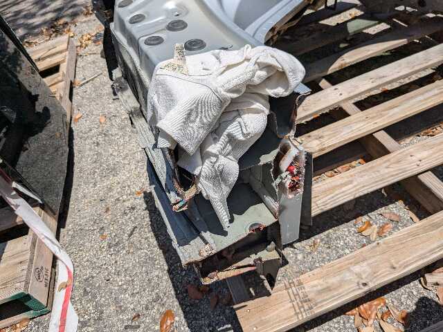OEM BMW F16 F86 X6 X6M Rear Right Passenger Side Quarter Panel Frame Cut Silver