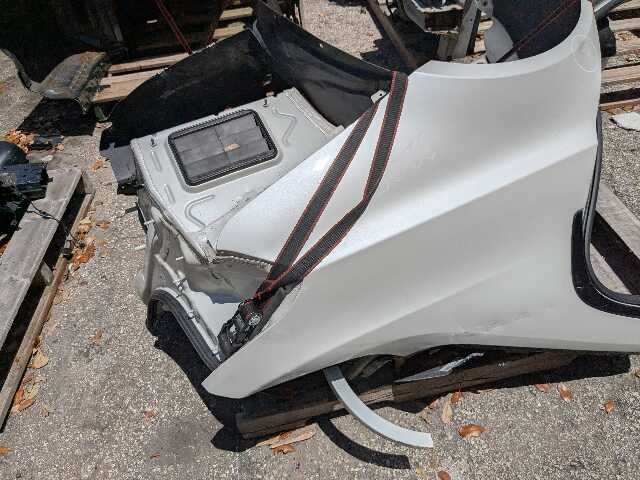 *15-20 OEM BMW F80 M3 Rear Left Driver Side Quarter Panel Frame Cut White A96