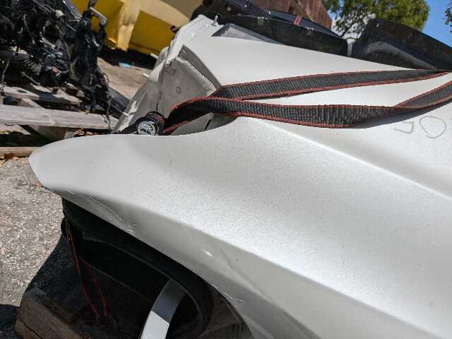 *15-20 OEM BMW F80 M3 Rear Left Driver Side Quarter Panel Frame Cut White A96