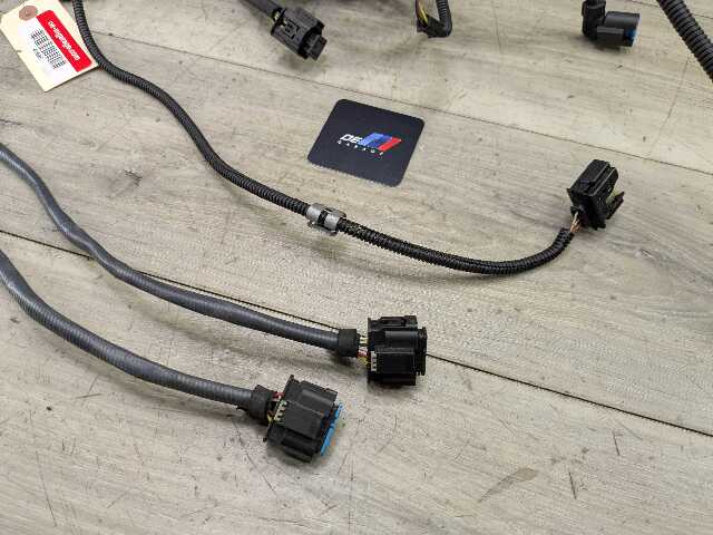 OEM BMW F22 F30 F32 F36 335 435 RWD Engine N55 Sensoric Module Wiring Harness 1