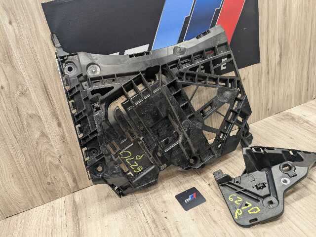 22-25 OEM BMW G42 230 Rear Right Passenger Side Bumper Supports Brackets PAIR