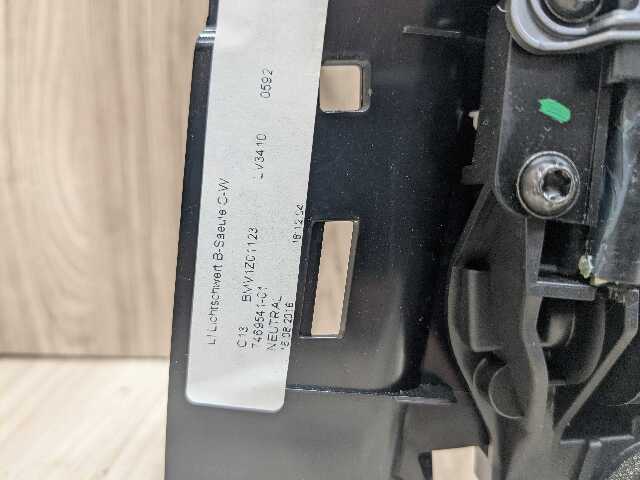 OEM BMW G12 740 750 M760 Rear Left Driver Door Sun Blind Shade Roller Light Lamp