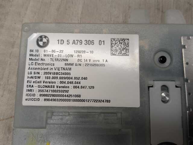 OEM BMW F74 G05* G20* G22 G26 G42 G45 G70 G80 U11 Telematics Control Module Unit