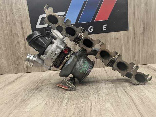 OEM BMW G01 G20 G22 G23 G26 G42 M240 M340 M440 X3 Turbo Charger w/ Manifold B58