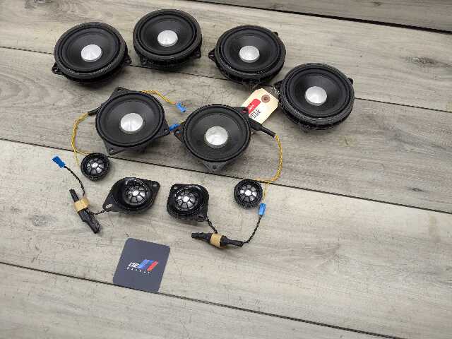 OEM BMW F32 F80 F82 G12 G30 M3 M4 HARMAN KARDON Mid Range Speaker Tweeter SET
