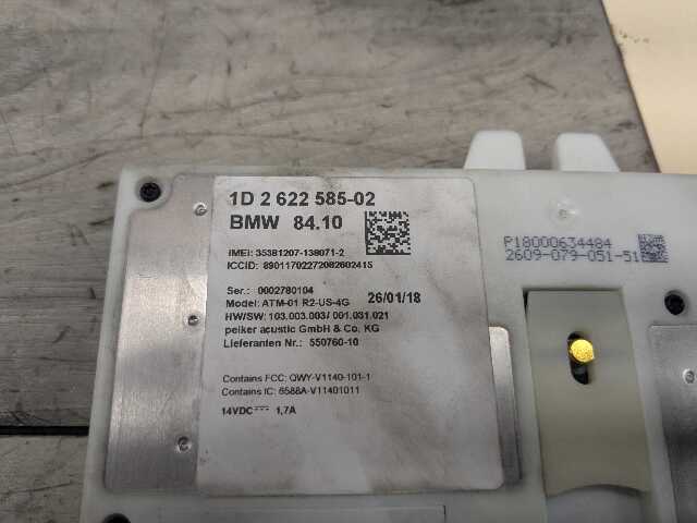 OEM BMW F15 F30* F36 F44 F48 F90 G01 G05 G20 G30 Telematics Control Unit Module