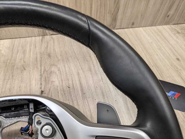 *OEM BMW F44 G20 G22 G23 G26 G42 Leather Steering Wheel M SPORT Shifters HEATED