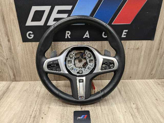 *OEM BMW F44 G20 G22 G23 G26 G42 Leather Steering Wheel M SPORT Shifters HEATED