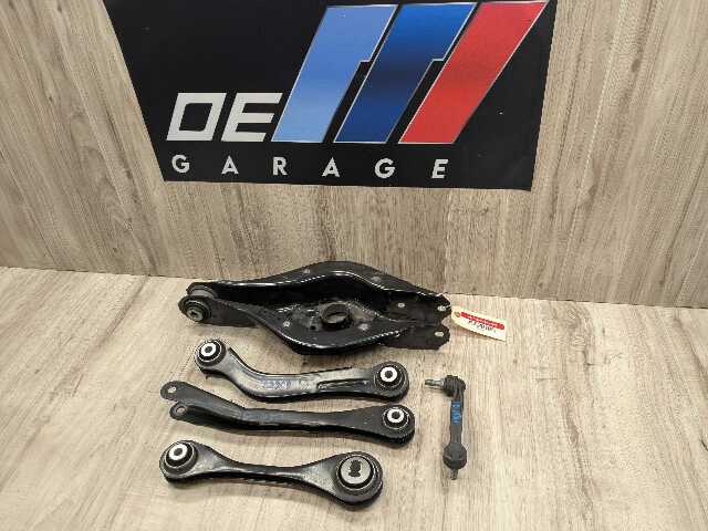 OEM BMW G20 G22 G23 G26 G29 G42 Rear Left Driver Upper Lower Control Arm SET