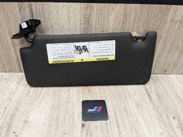 OEM BMW G22 G26 G42 G82 G87 M2 M4 Right Passenger Interior Sun Visor Shade Black