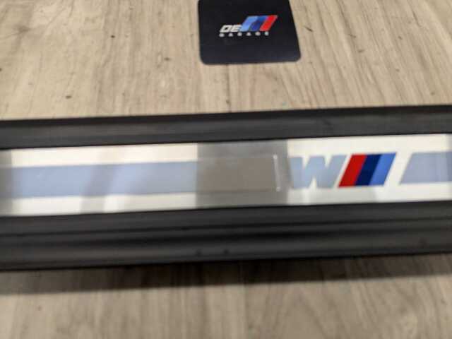 21-25 OEM BMW G22 G42 M SPORT Front Left Right Door Sill Plate Molding Trim PAIR