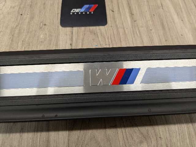 21-25 OEM BMW G22 G42 M SPORT Front Left Right Door Sill Plate Molding Trim PAIR