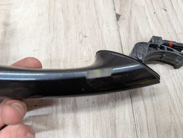 16-19 OEM BMW G12 740 750 M760 REAR Left Driver Door Handle COMFORT ACCESS Gray