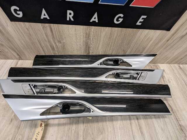 16-19 OEM BMW G11 G12 740 750 M760 Front Rear Left Right Door Trims SET (4)