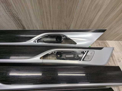 16-19 OEM BMW G11 G12 740 750 M760 Front Rear Left Right Door Trims SET (4)