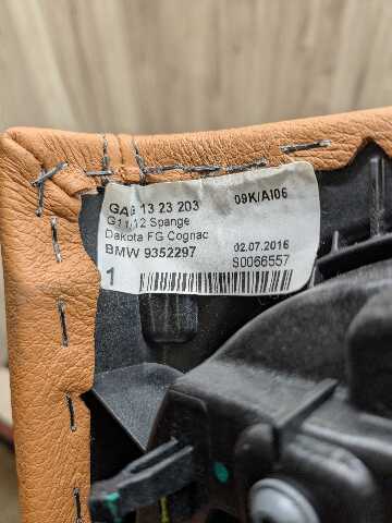 16-22 OEM BMW G11 G12 740 750 M760 Center Console Arm Rest Armrest Leather BROWN