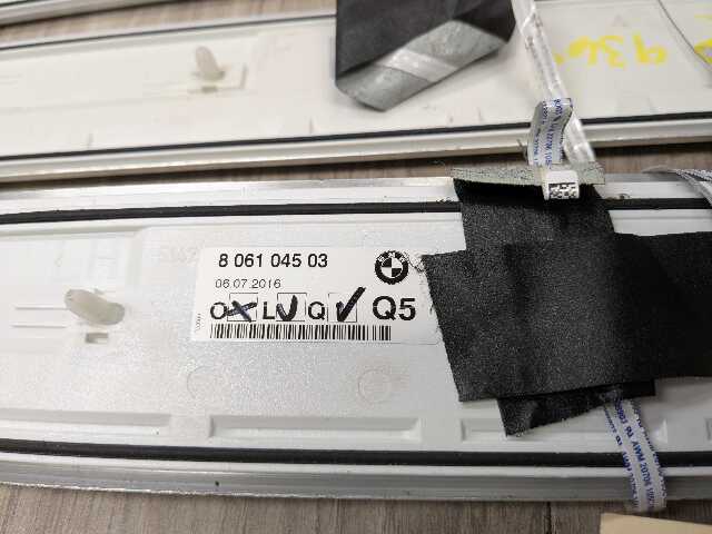 16-19 OEM BMW G11 G12 OEM Door Sills M Trim Illuminated Entry Panels Kit SET*