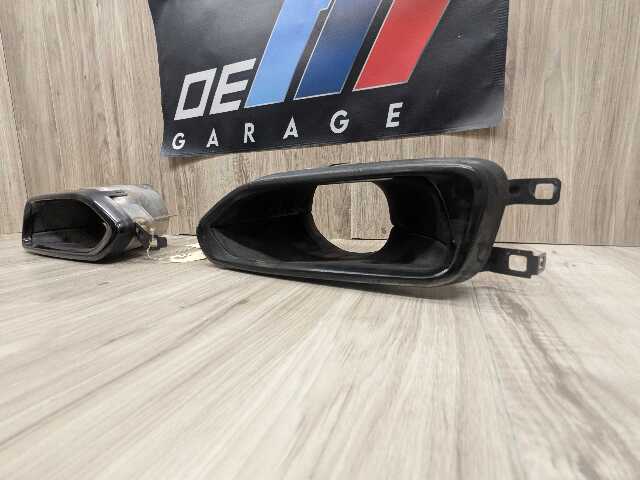 16-19 OEM BMW G11 G12 740 B58 Rear Left Right Tail Pipe Exhaust Muffler Tips SET