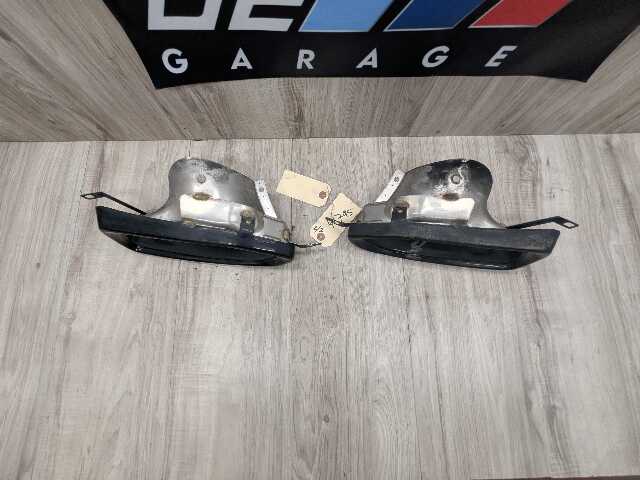16-19 OEM BMW G11 G12 740 B58 Rear Left Right Tail Pipe Exhaust Muffler Tips SET