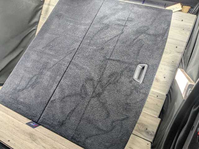 16-22 OEM BMW F48 X1 Tailgate Floor Mat Carpet Cargo Carpet Storage Spare Cover