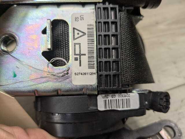 OEM BMW F39 F48 X1 X2 Front Right Passenger Seatbelt Seat Belt Retractor Black