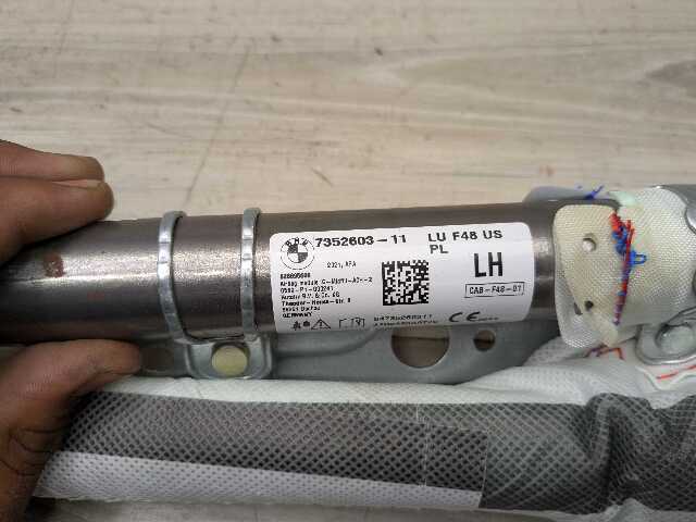 16-22 OEM BMW F48 X1 28i 28iX Left Driver Top Roof Head Air Bag Airbag Curtain