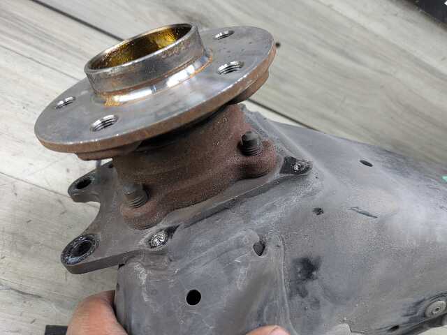 OEM BMW F39 F44 F48 X1 Rear Right Passenger Trailing Control Arm Knuckle Spindle