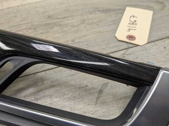 16-19 OEM BMW F48 X1 Center Dash Vent Trim Panel Wood