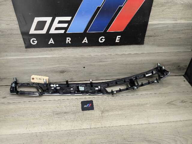 16-19 OEM BMW F48 X1 Center Dash Vent Trim Panel Wood