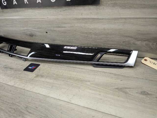 16-19 OEM BMW F48 X1 Center Dash Vent Trim Panel Wood