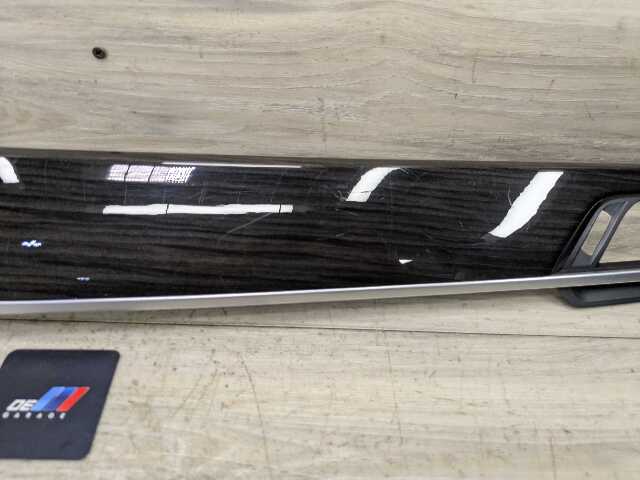 16-19 OEM BMW F48 X1 Center Dash Vent Trim Panel Wood