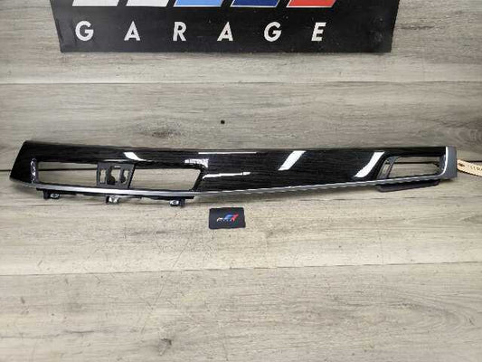 16-19 OEM BMW F48 X1 Center Dash Vent Trim Panel Wood