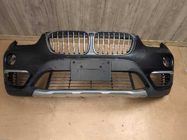 *16-19 OEM BMW F48 X1 Front Bumper Cover Panel w/ Grilles X-LINE Gray B39