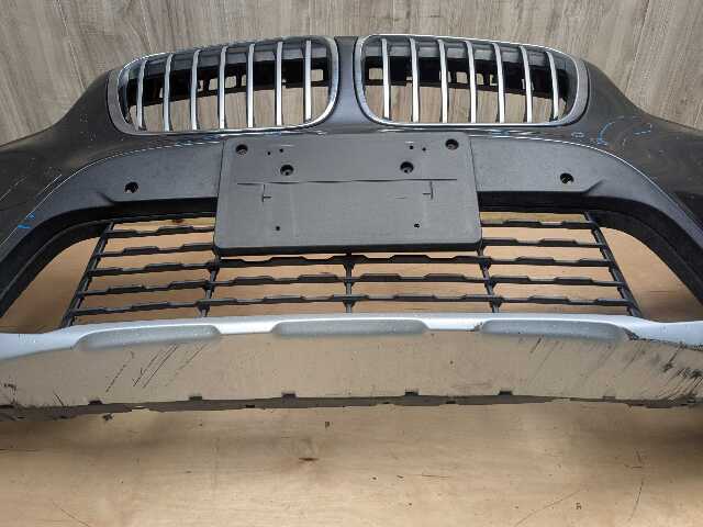 *16-19 OEM BMW F48 X1 Front Bumper Cover Panel w/ Grilles X-LINE Gray B39