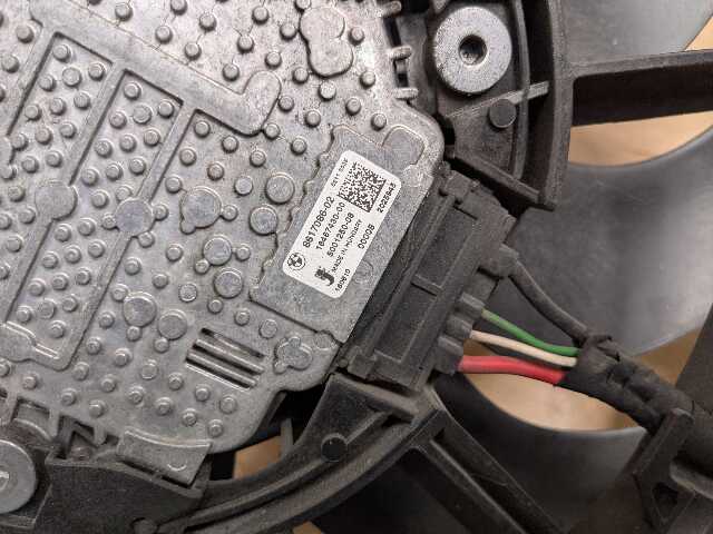 16-20 OEM BMW G12 740 G30 530 540 Engine B46 B58 Radiator Cooling Fan Motor 600W