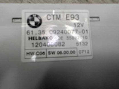 11-13 OEM BMW E88 E90 E92 135 328 335 Front Electric Seat Memory Control Module