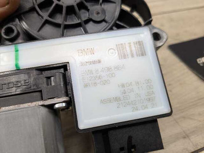 OEM BMW G20 G80 330 M340 REAR Right Passenger Side Door Window Regulator Motor
