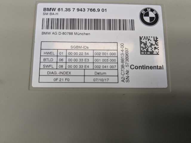 PRE-LCI OEM BMW F90 G01 G12 G30 M5 X3 Front Driver Passenger Seat Memory Module