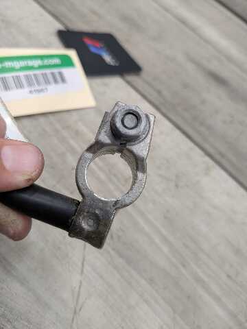 18-24 OEM BMW G01 G02 X3 X4 Negative Battery Cable Terminal Wire