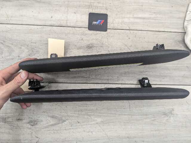OEM BMW G01 G02 F97 F98 X3 X4 Left Driver Right Passenger Sun Visor Black SET