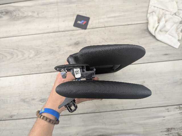 OEM BMW G01 G02 F97 F98 X3 X4 Left Driver Right Passenger Sun Visor Black SET