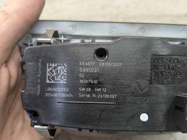 18-21 OEM BMW G01 G02 X3 X4 Headlight Switch Control Panel Light Module
