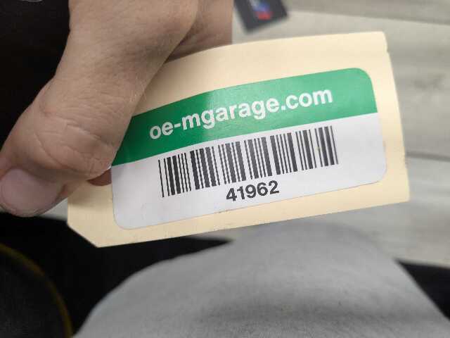 OEM BMW G01 G02 F97 F98 X3 REAR Right Passenger Side SeatBelt Seat Belt Buckle