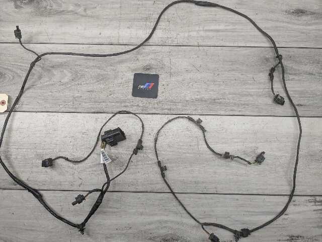 18-21 OEM BMW G01 G02 X3 X4 FRONT Bumper Parking Sensors PDC Wiring Wire Harness