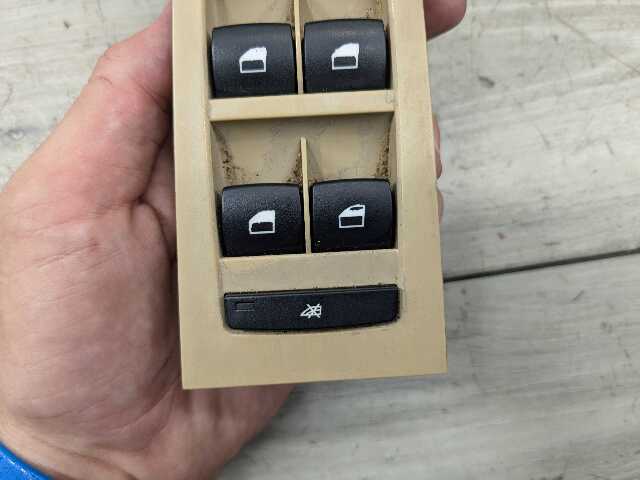06-11 OEM BMW E90 E91 328 335 Left Driver Main Master Window Fold Switch Button