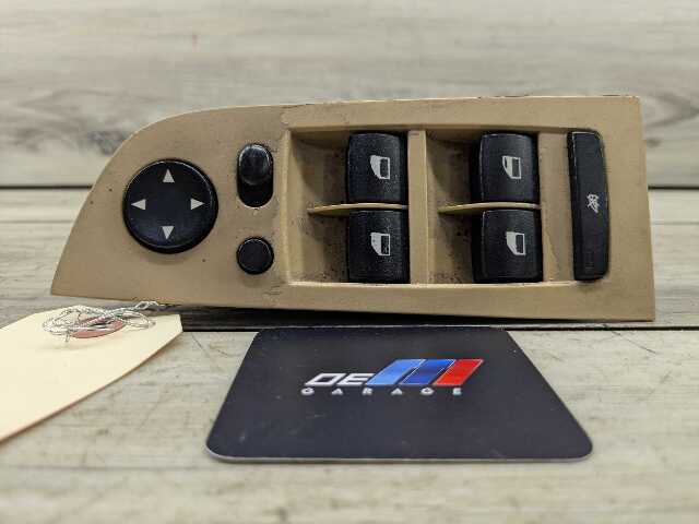 06-11 OEM BMW E90 E91 328 335 Left Driver Main Master Window Fold Switch Button